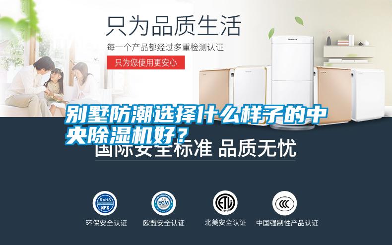 別墅防潮選擇什么樣子的中央除濕機(jī)好？