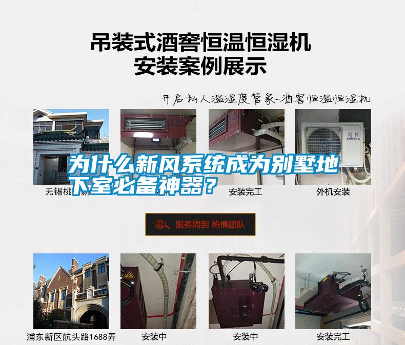 為什么新風系統成為別墅地下室必備神器？