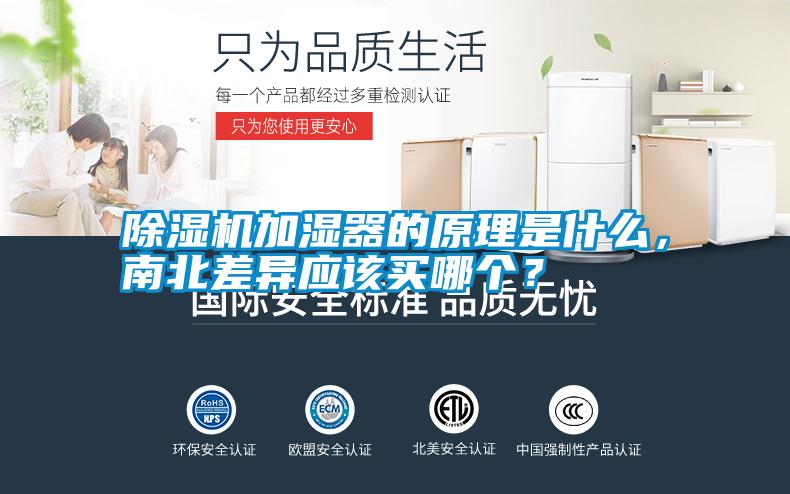 除濕機加濕器的原理是什么,南北差異應該買哪個?
