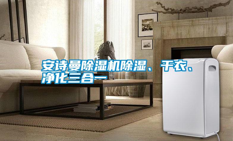 安詩曼除濕機除濕、干衣、凈化三合一