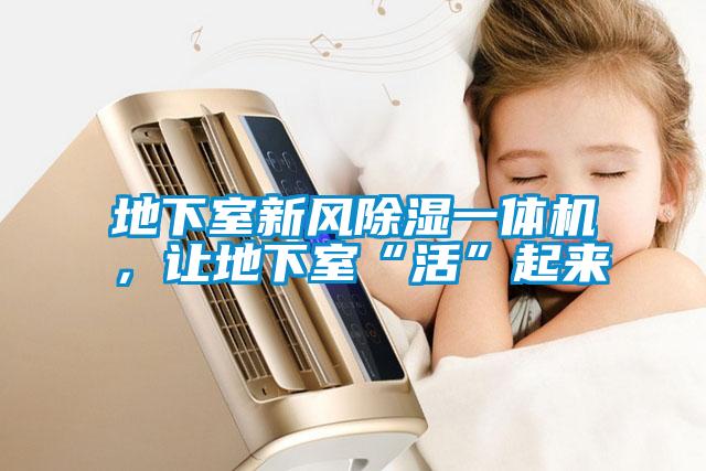 地下室新風(fēng)除濕一體機(jī)，讓地下室“活”起來