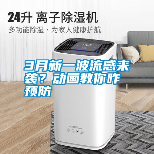 3月新一波流感來襲？動畫教你咋預防