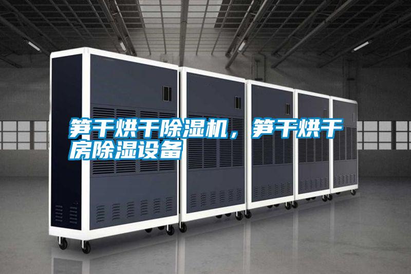 筍干烘干除濕機，筍干烘干房除濕設備