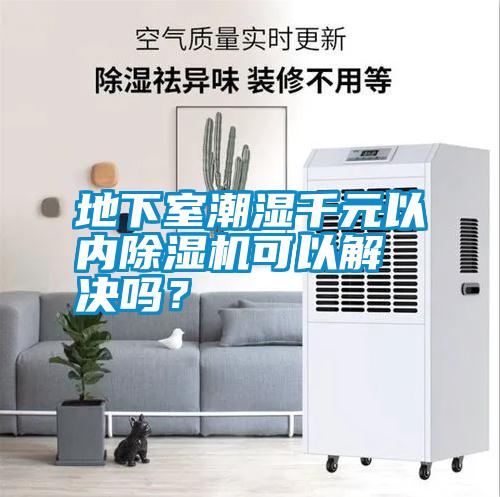 地下室潮濕千元以內除濕機可以解決嗎？