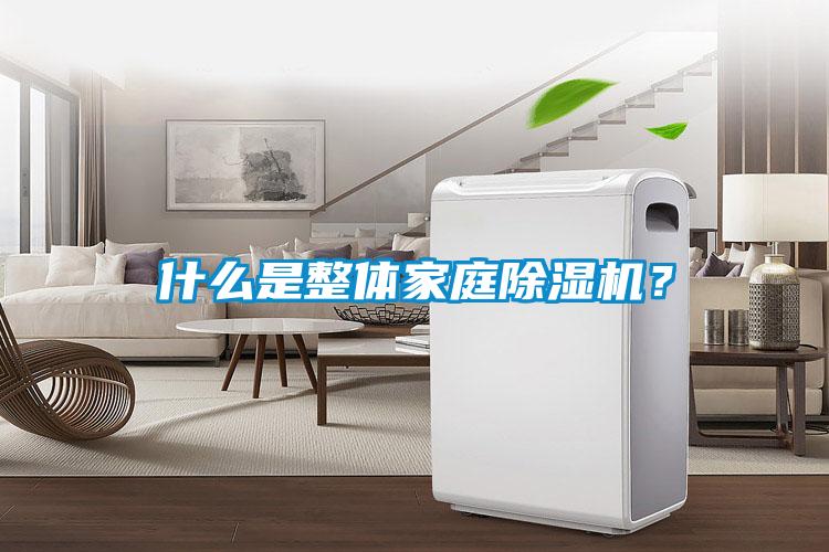 什么是整體家庭除濕機(jī)？