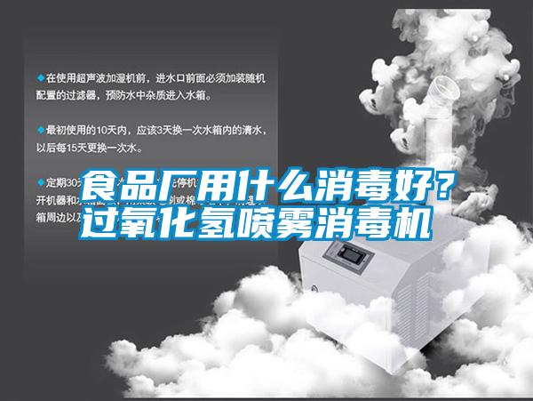 食品廠用什么消毒好？過氧化氫噴霧消毒機