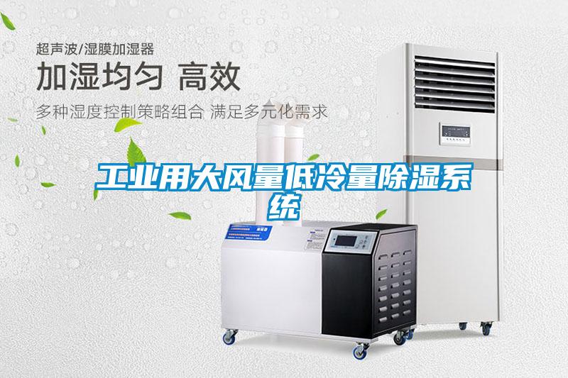 工業用大風量低冷量除濕系統