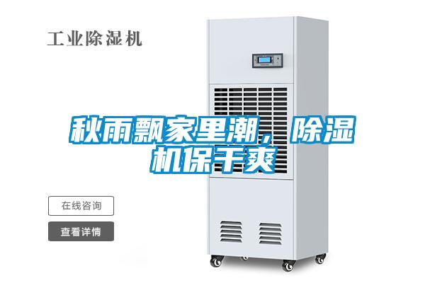 秋雨飄家里潮,除濕機保干爽