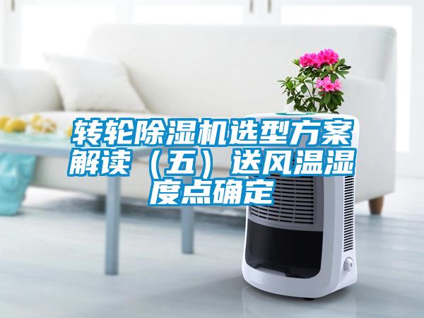 轉(zhuǎn)輪除濕機(jī)選型方案解讀（五）送風(fēng)溫濕度點(diǎn)確定