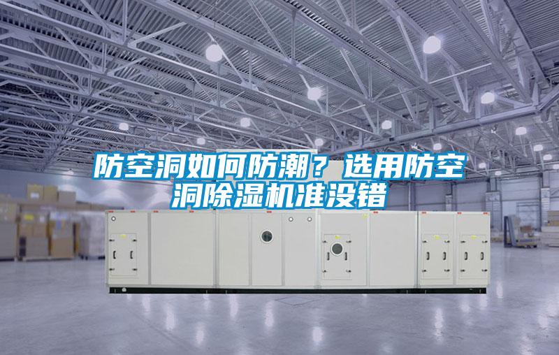 防空洞如何防潮？選用防空洞除濕機準沒錯