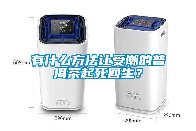 有什么方法讓受潮的普洱茶起死回生？