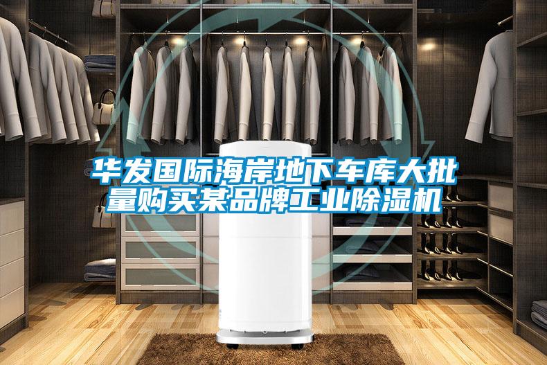 華發(fā)國(guó)際海岸地下車(chē)庫(kù)大批量購(gòu)買(mǎi)某品牌工業(yè)除濕機(jī)