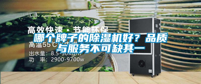 哪個牌子的除濕機好？品質與服務不可缺其一