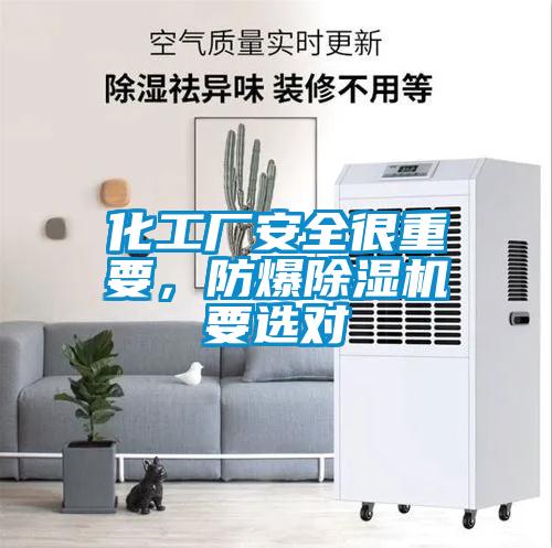 化工廠安全很重要，防爆除濕機要選對