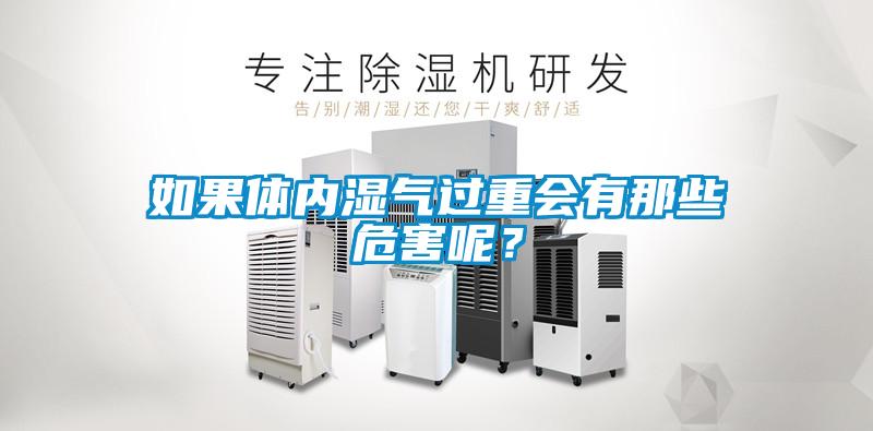 如果體內濕氣過重會有那些危害呢？
