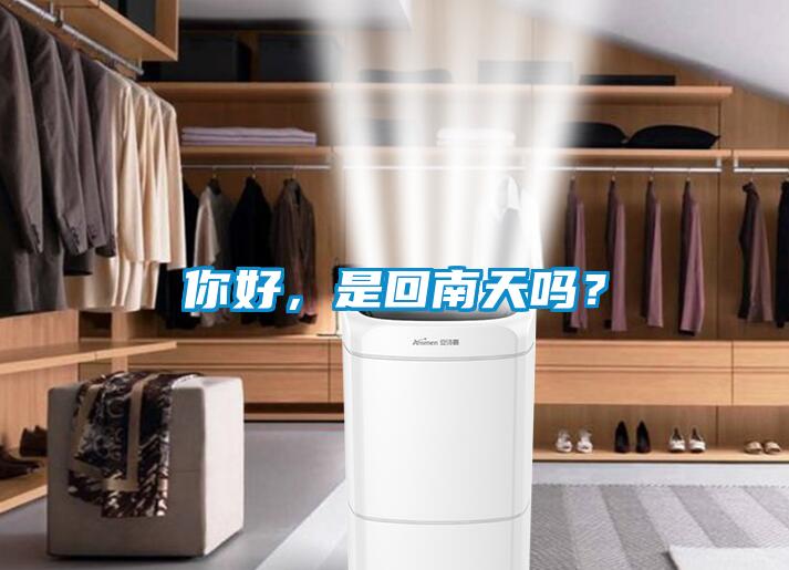 你好，是回南天嗎？