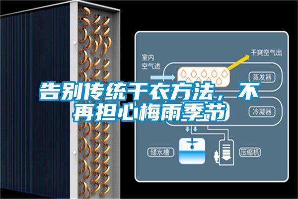 告別傳統干衣方法，不再擔心梅雨季節