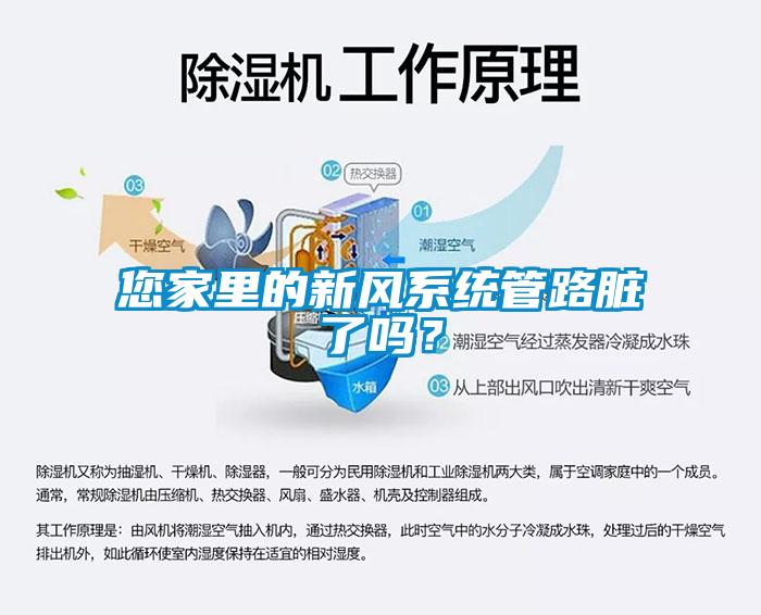 您家里的新風(fēng)系統(tǒng)管路臟了嗎？