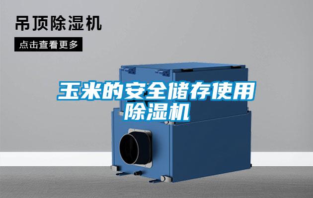 玉米的安全儲存使用除濕機(jī)