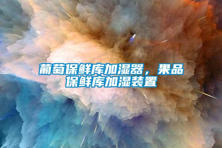 葡萄保鮮庫(kù)加濕器，果品保鮮庫(kù)加濕裝置