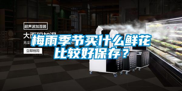 梅雨季節(jié)買(mǎi)什么鮮花比較好保存？
