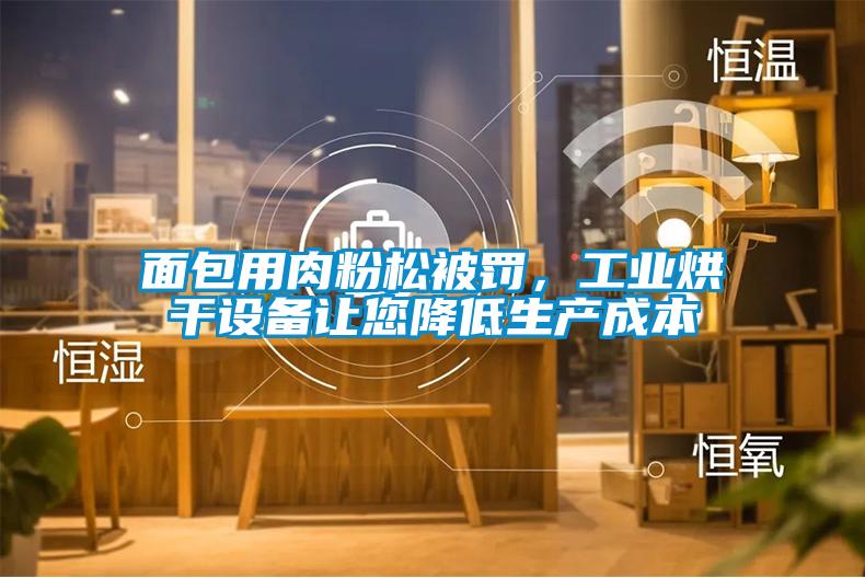 面包用肉粉松被罰，工業(yè)烘干設(shè)備讓您降低生產(chǎn)成本