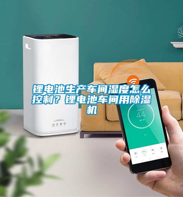 鋰電池生產(chǎn)車間濕度怎么控制？鋰電池車間用除濕機