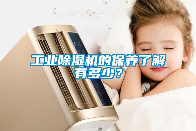 工業除濕機的保養了解有多少？