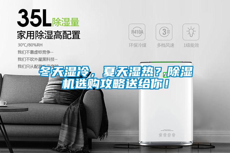 冬天濕冷，夏天濕熱？除濕機選購攻略送給你！