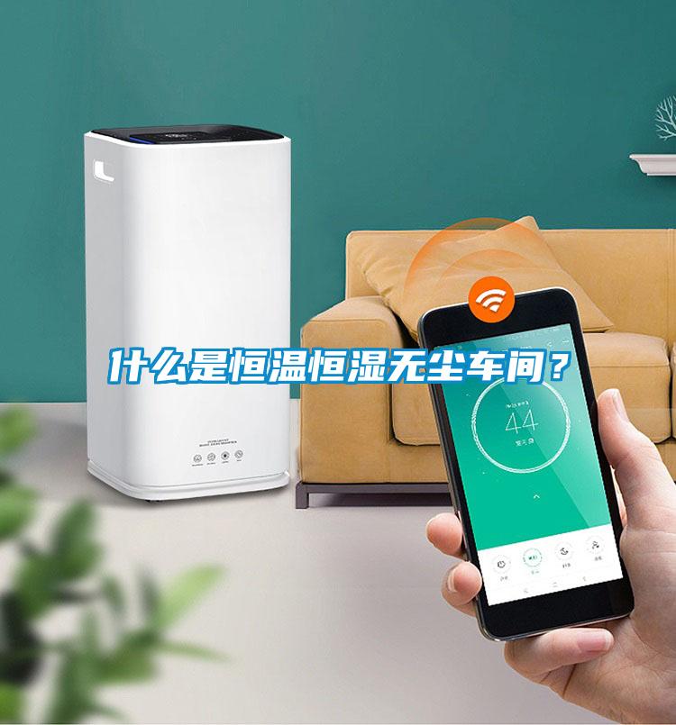 什么是恒溫恒濕無(wú)塵車(chē)間？
