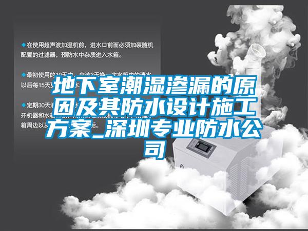 地下室潮濕滲漏的原因及其防水設計施工方案_深圳專業(yè)防水公司