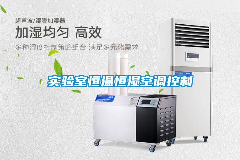 實驗室恒溫恒濕空調控制