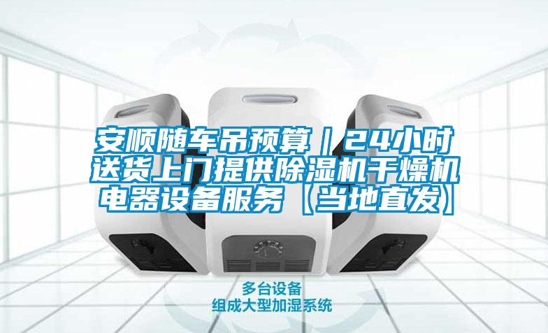 安順隨車吊預算｜24小時送貨上門提供除濕機干燥機電器設備服務【當地直發】