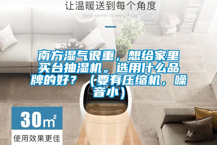 南方濕氣很重，想給家里買臺抽濕機。選用什么品牌的好？（要有壓縮機，噪音?。?/></p>
<p style=