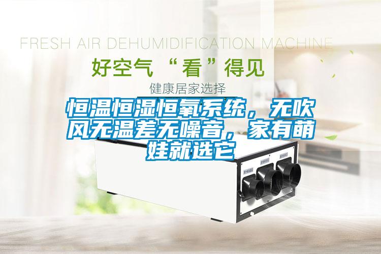 恒溫恒濕恒氧系統，無吹風無溫差無噪音，家有萌娃就選它