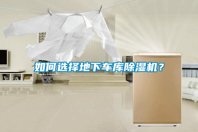 如何選擇地下車庫除濕機？