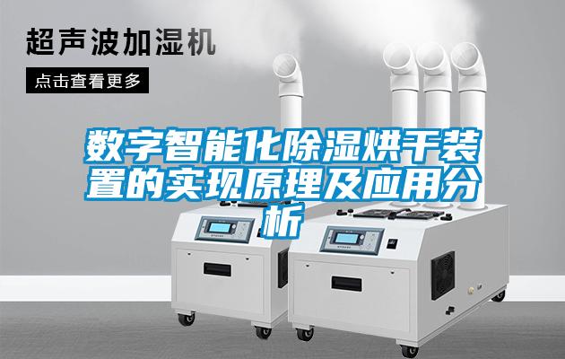 數字智能化除濕烘干裝置的實現原理及應用分析