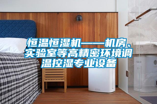 恒溫恒濕機(jī)——機(jī)房、實驗室等高精密環(huán)境調(diào)溫控濕專業(yè)設(shè)備