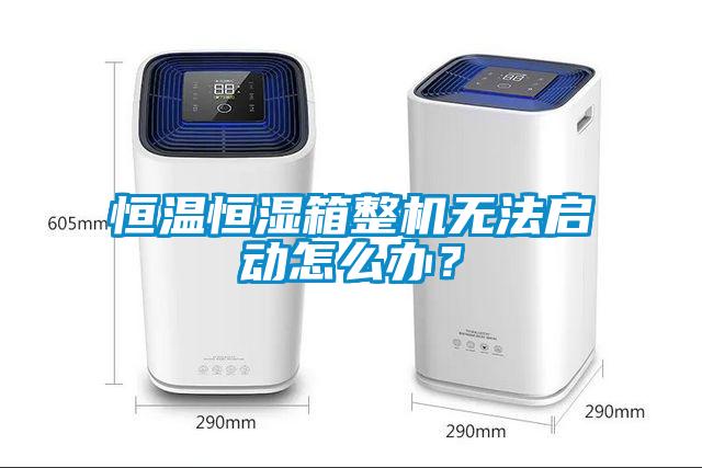 恒溫恒濕箱整機(jī)無(wú)法啟動(dòng)怎么辦？