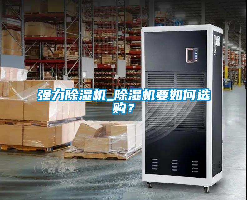 強力除濕機_除濕機要如何選購？