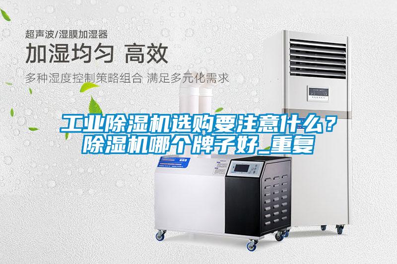 工業(yè)除濕機選購要注意什么？除濕機哪個牌子好_重復