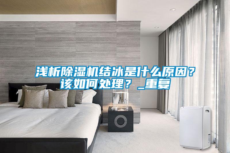 淺析除濕機結冰是什么原因？該如何處理？_重復