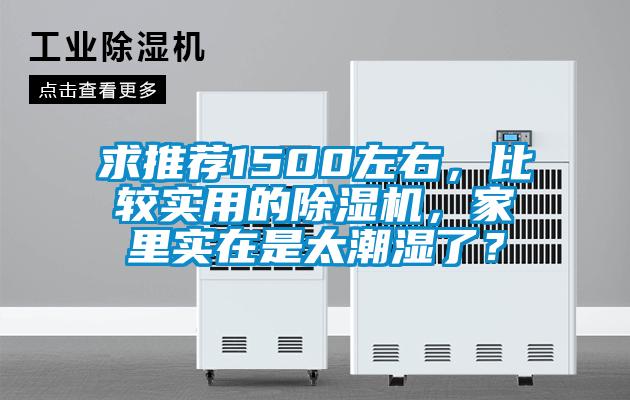 求推薦1500左右，比較實用的除濕機(jī)，家里實在是太潮濕了？