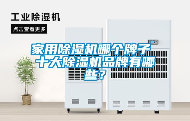 家用除濕機哪個牌子 十大除濕機品牌有哪些？
