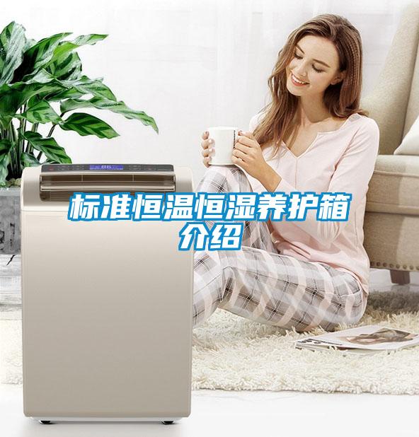 標準恒溫恒濕養護箱介紹