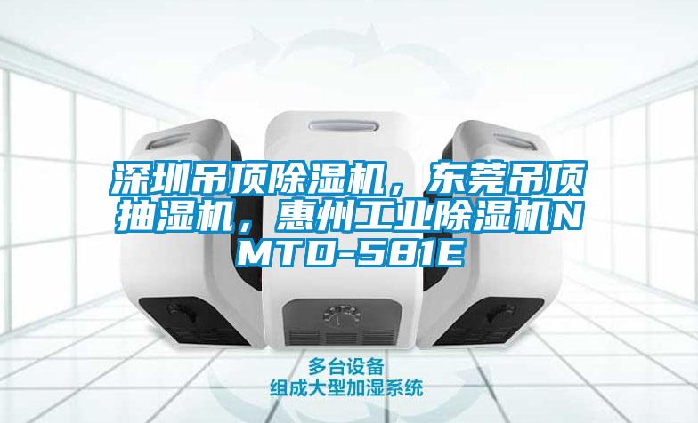 深圳吊頂除濕機(jī)，東莞吊頂抽濕機(jī)，惠州工業(yè)除濕機(jī)NMTD-581E