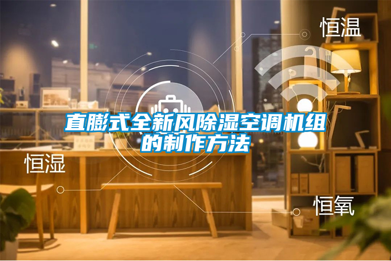 直膨式全新風(fēng)除濕空調(diào)機組的制作方法