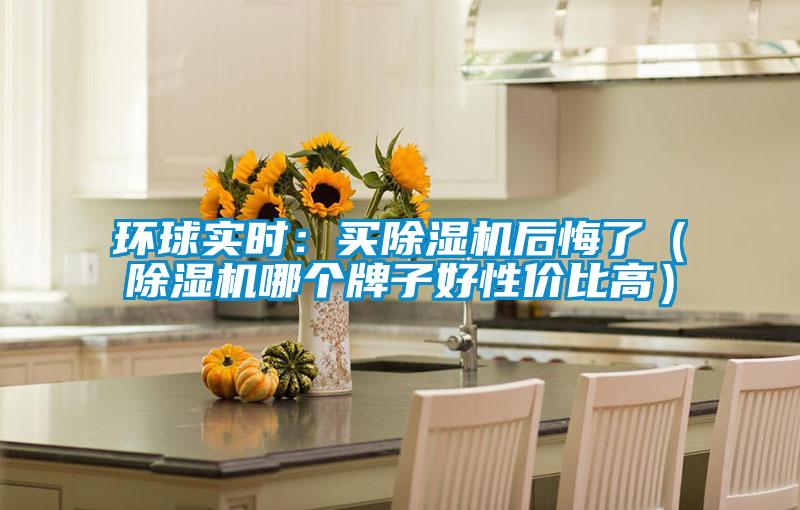 環球實時：買除濕機后悔了（除濕機哪個牌子好性價比高）