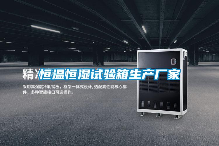 恒溫恒濕試驗箱生產廠家