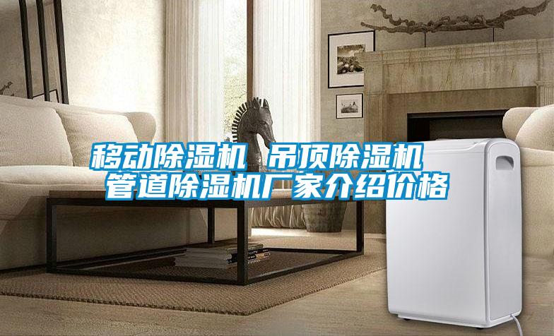 移動除濕機(jī) 吊頂除濕機(jī)  管道除濕機(jī)廠家介紹價格